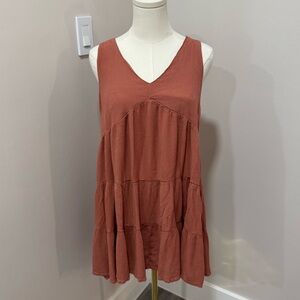 JAPNA‎ burnt orange dress size Large